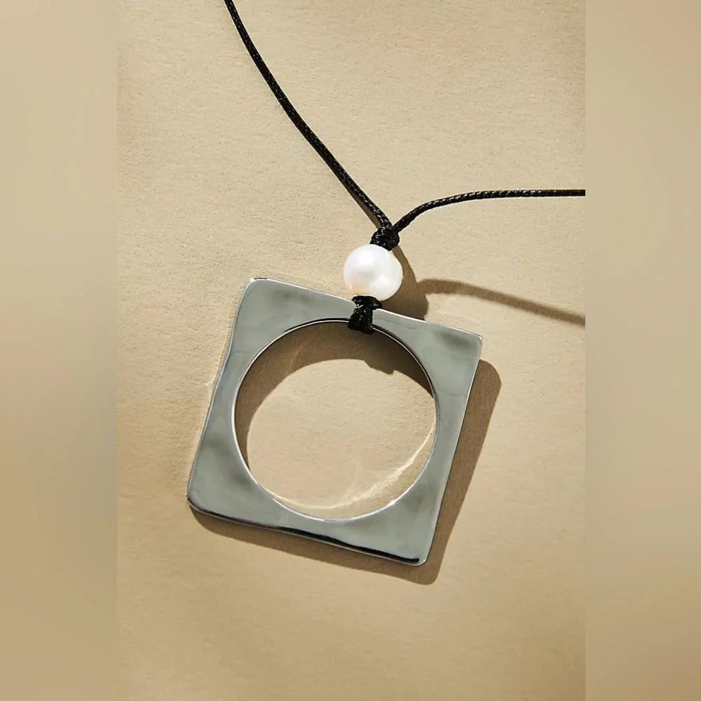 NWT Frasier Sterling La Jolla Cord Necklace - Picture 5 of 5